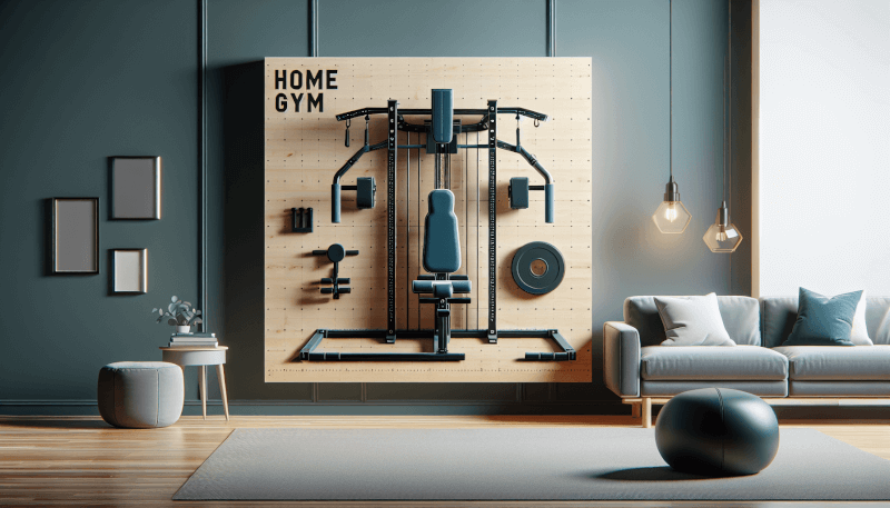 Wall Mounted Home Gym